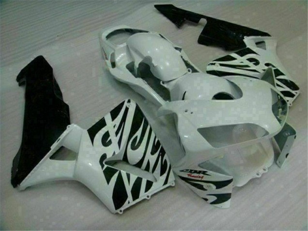 Inexpensive 2003-2004 White Honda CBR600RR Motorcyle Fairings Inexpensive 2003-2004 White Honda CBR600RR Motorcyle Fairings