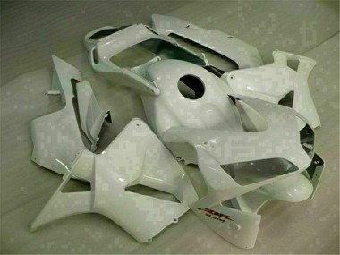 Inexpensive 2003-2004 White Honda CBR600RR Motorbike Fairings