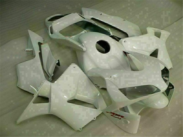 Inexpensive 2003-2004 White Honda CBR600RR Motorbike Fairings Inexpensive 2003-2004 White Honda CBR600RR Motorbike Fairings