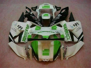 Inexpensive 2003-2004 White Honda CBR600RR Motorcycle Fairing Kits