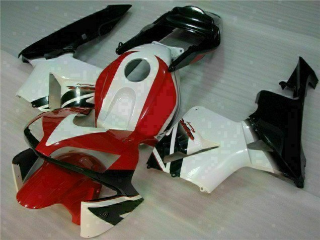 Inexpensive 2003-2004 Red White Honda CBR600RR Bike Fairings Inexpensive 2003-2004 Red White Honda CBR600RR Bike Fairings