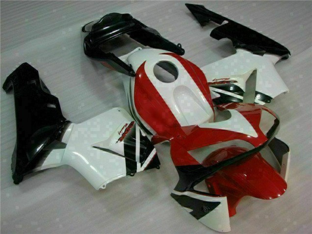 Inexpensive 2003-2004 Red White Honda CBR600RR Bike Fairings Inexpensive 2003-2004 Red White Honda CBR600RR Bike Fairings