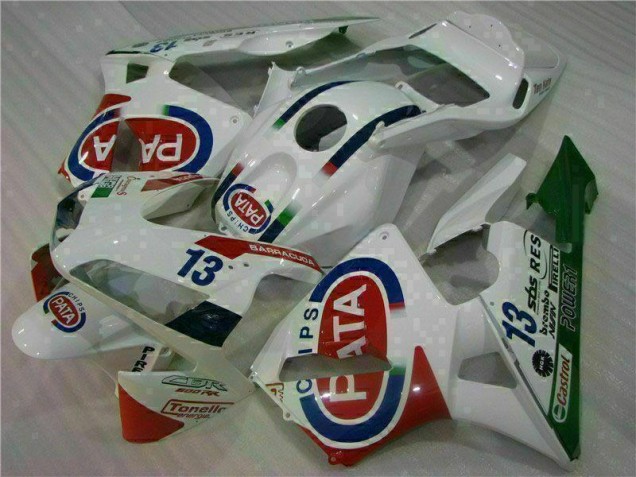 Inexpensive 2003-2004 White Honda CBR600RR Motor Bike Fairings & Bodywork Inexpensive 2003-2004 White Honda CBR600RR Motor Bike Fairings & Bodywork