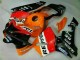 Inexpensive 2003-2004 Orange Repsol Honda CBR600RR Motorbike Fairing Kits