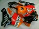 Inexpensive 2003-2004 Orange Repsol Honda CBR600RR Motorbike Fairing Kits