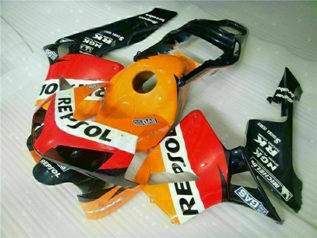 Inexpensive 2003-2004 Repsol Honda CBR600RR Motorcycle Fairings Kits
