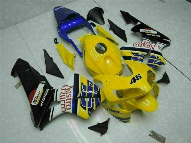 Inexpensive 2003-2004 Yellow Honda CBR600RR Motorcyle Fairings Inexpensive 2003-2004 Yellow Honda CBR600RR Motorcyle Fairings
