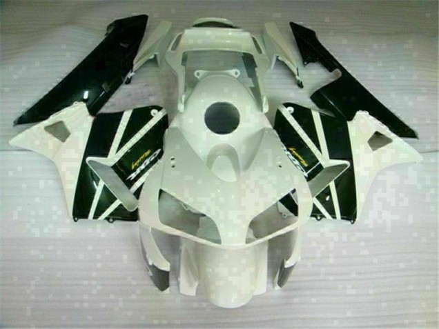 Inexpensive 2003-2004 White Honda CBR600RR Motorcycle Fairings Kit