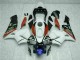 Inexpensive 2003-2004 White Blue Honda CBR600RR Motorcylce Fairings