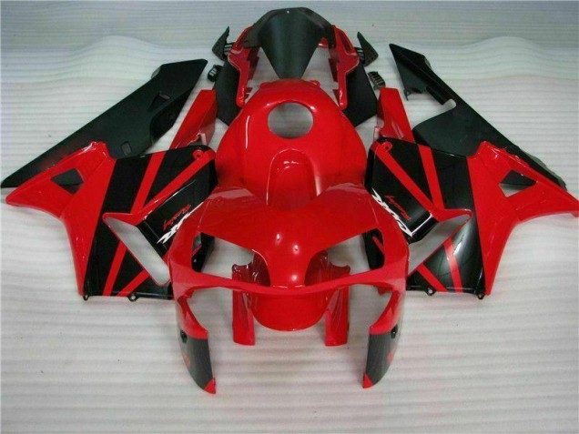 Inexpensive 2003-2004 Red Black Honda CBR600RR Motorcycle Fairing Kit Inexpensive 2003-2004 Red Black Honda CBR600RR Motorcycle Fairing Kit