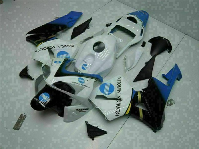 Inexpensive 2003-2004 White Honda CBR600RR Motor Bike Fairings Inexpensive 2003-2004 White Honda CBR600RR Motor Bike Fairings