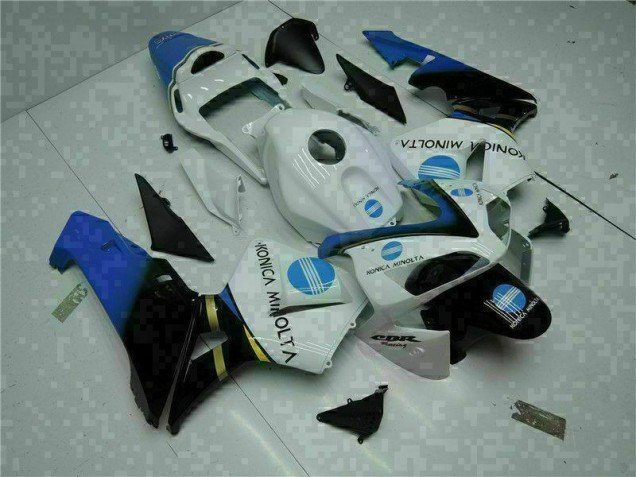 Inexpensive 2003-2004 White Honda CBR600RR Motor Bike Fairings Inexpensive 2003-2004 White Honda CBR600RR Motor Bike Fairings