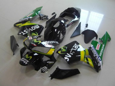 Inexpensive 2003-2004 Movistar Honda CBR600RR Bike Fairing Kit