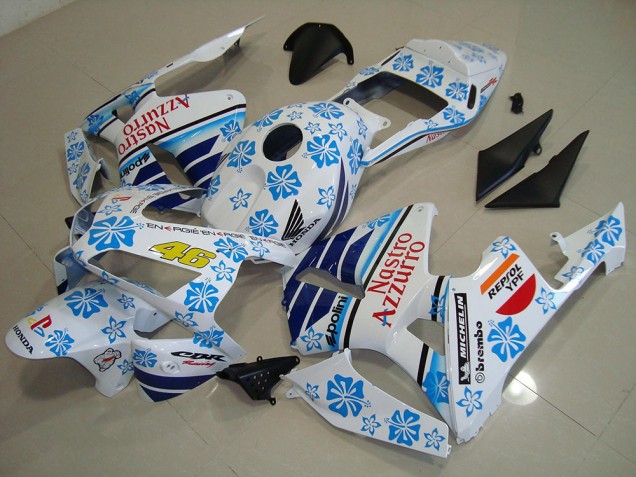 Inexpensive 2003-2004 Nastro Azzurro Honda CBR600RR Motorcycle Fairings Kits
