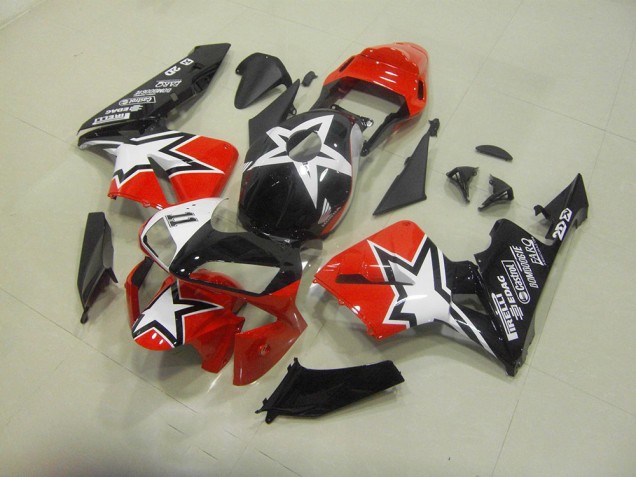 Inexpensive 2003-2004 Black Red Honda CBR600RR Motorcycle Fairing Inexpensive 2003-2004 Black Red Honda CBR600RR Motorcycle Fairing