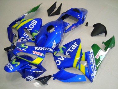 Inexpensive 2003-2004 Movistar Honda CBR600RR Motorcycle Fairing Kit