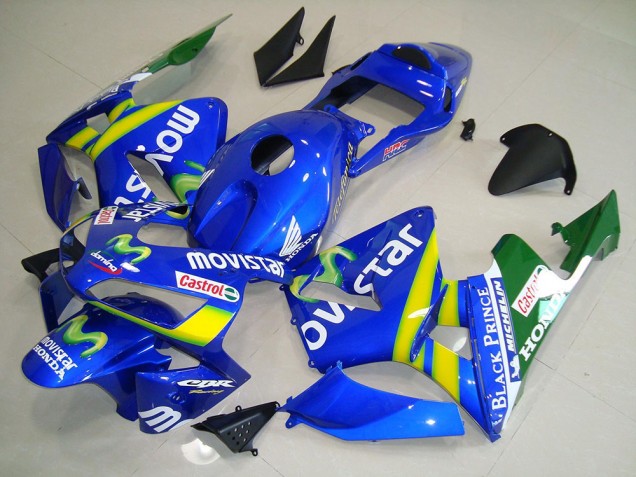 Inexpensive 2003-2004 Movistar Honda CBR600RR Motorcycle Fairing Kit Inexpensive 2003-2004 Movistar Honda CBR600RR Motorcycle Fairing Kit