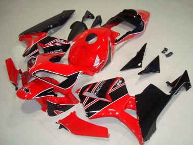 Inexpensive 2003-2004 Red Black Honda CBR600RR Motorbike Fairing Kits
