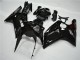 Inexpensive 2003-2004 Glossy Black Kawasaki ZX6R Moto Fairings Inexpensive 2003-2004 Glossy Black Kawasaki ZX6R Moto Fairings
