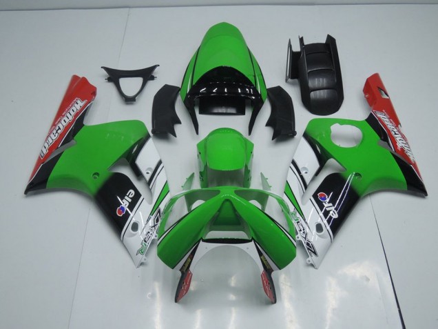 Inexpensive 2003-2004 Green Motocard Kawasaki ZX6R Motorbike Fairings Inexpensive 2003-2004 Green Motocard Kawasaki ZX6R Motorbike Fairings