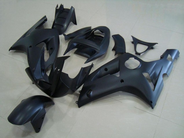 Inexpensive 2003-2004 Matte Black Kawasaki ZX6R Motorcycle Fairing Kits Inexpensive 2003-2004 Matte Black Kawasaki ZX6R Motorcycle Fairing Kits