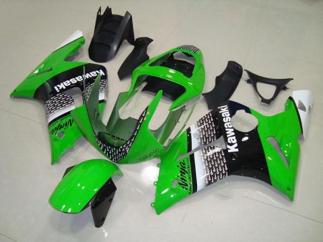 Inexpensive 2003-2004 Green Nakano Kawasaki ZX6R Replacement Motorcycle Fairings Inexpensive 2003-2004 Green Nakano Kawasaki ZX6R Replacement Motorcycle Fairings