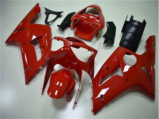 Inexpensive 2003-2004 Red Kawasaki ZX6R Motor Fairings Inexpensive 2003-2004 Red Kawasaki ZX6R Motor Fairings