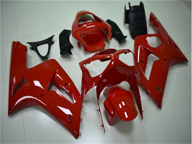 Inexpensive 2003-2004 Red Kawasaki ZX6R Motor Fairings Inexpensive 2003-2004 Red Kawasaki ZX6R Motor Fairings