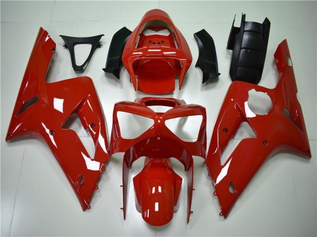 Inexpensive 2003-2004 Red Kawasaki ZX6R Motor Fairings Inexpensive 2003-2004 Red Kawasaki ZX6R Motor Fairings