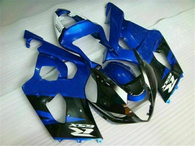 Inexpensive 2003-2004 Blue Black Suzuki GSXR 1000 Motorbike Fairings