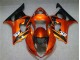 Inexpensive 2003-2004 Orange Black Suzuki GSXR 1000 Motorcycle Fairing Kits