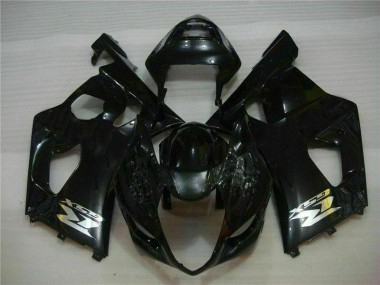 Inexpensive 2003-2004 Black Suzuki GSXR 1000 Bike Fairings