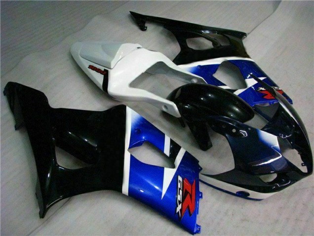 Inexpensive 2003-2004 Black Blue Suzuki GSXR 1000 Motorcycle Fairings Kits Inexpensive 2003-2004 Black Blue Suzuki GSXR 1000 Motorcycle Fairings Kits