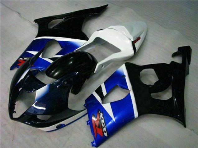 Inexpensive 2003-2004 Black Blue Suzuki GSXR 1000 Motorcycle Fairings Kits Inexpensive 2003-2004 Black Blue Suzuki GSXR 1000 Motorcycle Fairings Kits