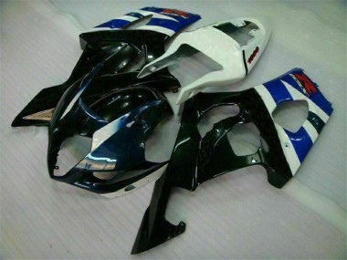 Inexpensive 2003-2004 Black Suzuki GSXR 1000 Motorcycle Fairing Kit