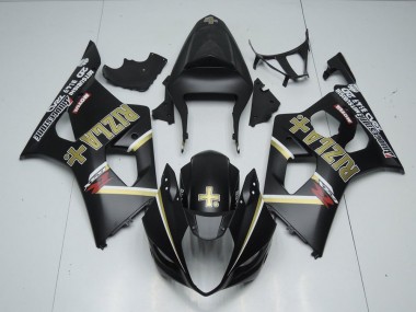 Inexpensive 2003-2004 Matte Black Rizla Suzuki GSXR 1000 Motorbike Fairing