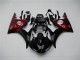 Inexpensive 2003-2005 Black Red Yamaha YZF R6 Motorcycle Replacement Fairings Inexpensive 2003-2005 Black Red Yamaha YZF R6 Motorcycle Replacement Fairings