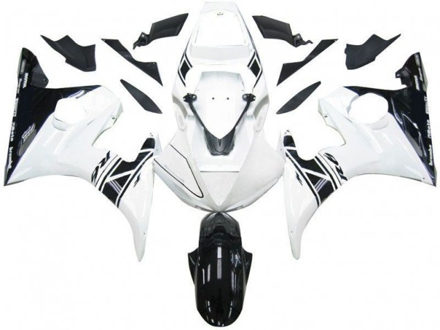 Inexpensive 2003-2005 Black White Tribal Yamaha YZF R6 Motorcycle Fairing Inexpensive 2003-2005 Black White Tribal Yamaha YZF R6 Motorcycle Fairing