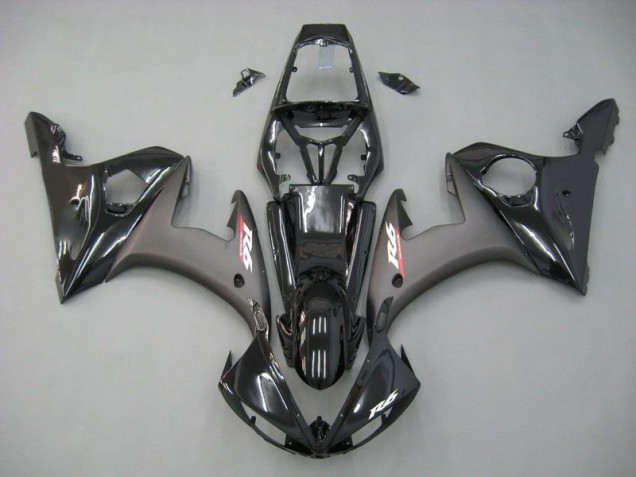 Inexpensive 2003-2005 Contrast Black Yamaha YZF R6 Motorcycle Replacement Fairings Inexpensive 2003-2005 Contrast Black Yamaha YZF R6 Motorcycle Replacement Fairings