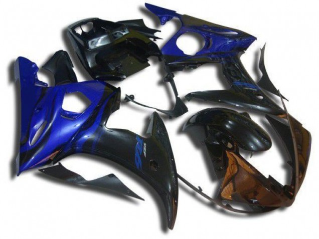 Inexpensive 2003-2005 Blue Flame Yamaha YZF R6 Bike Fairing Inexpensive 2003-2005 Blue Flame Yamaha YZF R6 Bike Fairing