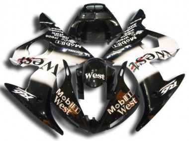 Inexpensive 2003-2005 Black Mobil West Yamaha YZF R6 Motorbike Fairing