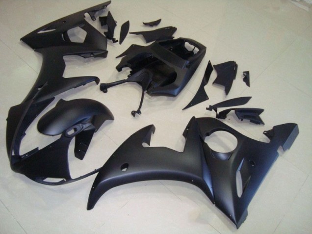 Inexpensive 2003-2005 Matte Black Yamaha YZF R6 Moto Fairings Inexpensive 2003-2005 Matte Black Yamaha YZF R6 Moto Fairings