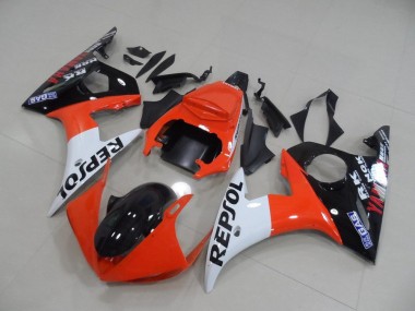 Inexpensive 2003-2005 Repsol Yamaha YZF R6 Replacement Fairings