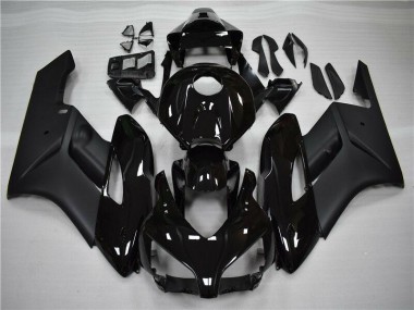 Inexpensive 2004-2005 Glossy Matte Black Honda CBR1000RR Motorcycle Fairing Kits & Plastic Bodywork MF0269