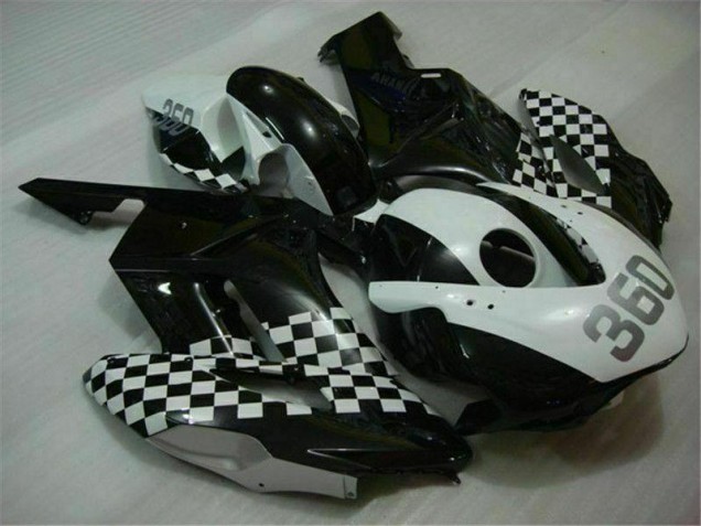 Inexpensive 2004-2005 White Black Honda CBR1000RR Replacement Fairings