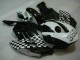 Inexpensive 2004-2005 White Black Honda CBR1000RR Replacement Fairings
