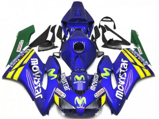 Inexpensive 2004-2005 Blue Honda CBR1000RR Motorcycle Fairing Kit Inexpensive 2004-2005 Blue Honda CBR1000RR Motorcycle Fairing Kit