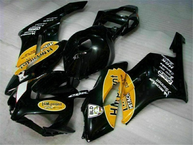 Inexpensive 2004-2005 Yellow Black Honda CBR1000RR Motorbike Fairing Inexpensive 2004-2005 Yellow Black Honda CBR1000RR Motorbike Fairing