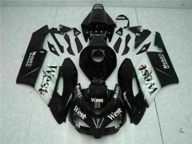 Inexpensive 2004-2005 Black West Honda CBR1000RR Replacement Motorcycle Fairings