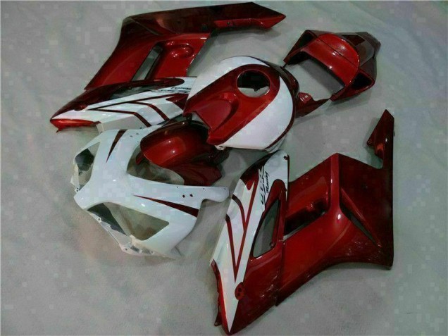 Inexpensive 2004-2005 White Red Honda CBR1000RR Bike Fairing Kit Inexpensive 2004-2005 White Red Honda CBR1000RR Bike Fairing Kit